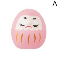 Muñeca Daruma De Cerámica Japonesa 1/6pcs Encanto De Suerte Adorno De Fortuna Ornamento De Paisaje Decoración Para El Hogar Accesorios Miniatura Regalos - details 6