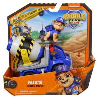SPIN MASTER - RUBBLE & CREW - PACK CAMIÓN HORMIGONERA JUGUETE Y FIGURA MIX - Patrulla Canina Juguetes - 6066540 - Juguetes Niños 3 años + - Regalo Niño 3 años + - details 1