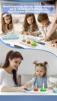 Juguete De Desafío Inteligente Torre De Hanoi Con 6 8 10 Anillos Rainbow Para Niños De 3 Años En Adelante CubeFun Qiyi - details 5