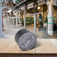 Gauge De Presión Para Compresor De Aire Y Herramientas Eléctricas Accesorios De Reemplazo Y40 Y50 0-180PSI Medidor De Líquidos Y Agua - details 1