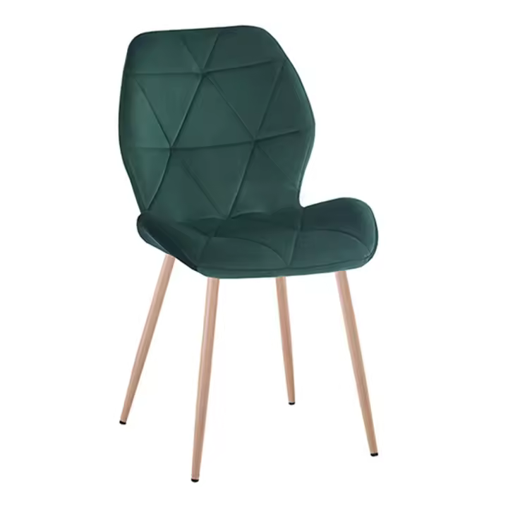 Silla Sesel Terciopelo - Verde - 1