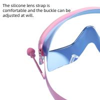 Gafas De Natación Impermeables Con Antiniebla Y Protección UV Para Exterior Con Tapones Para Oídos Gran Marco Para Adolescentes Y Adultos Mayores De 14 Años - details 6