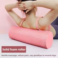 Rodillo De Yoga De EVA Espuma Redonda Y Hexagonal Para Ejercicios De Pilates Mejora En Ejercicios Domésticos Diámetro 9.5cm Longitud 29.7cm - details 0