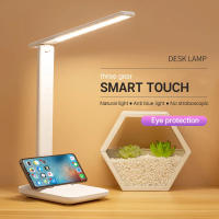 Lámpara De Mesa LED Con Protección Ocular Toque Dimmable Plegable Para Estudiantes Dormitorio Y Lectura Recargable Por USB Luz Nocturna - details 0