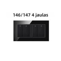 Enchufe De Pared Israël 16A 4000W 1 2 Gang 1way Con USB TipoC Puertos 86/146/147 Salidas Panel De Vidrio Enchufes Estándar Para Uso Residencial Y General - details 1