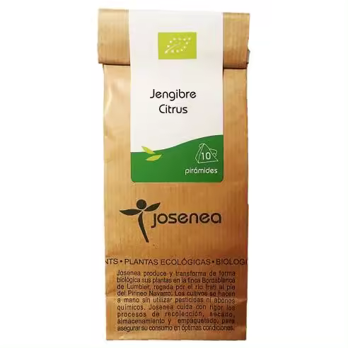 Jengibre citrus de Josenea, 10 pirámides - 1