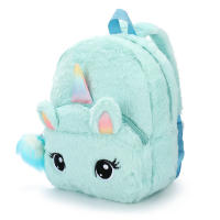 Mochila De Peluche De Dibujos Animados Para Niñas Estilo De Moda Para Estudiantes De Primaria Y Secundaria Mochila Escolar Con Estampado De Unicornio - details 6