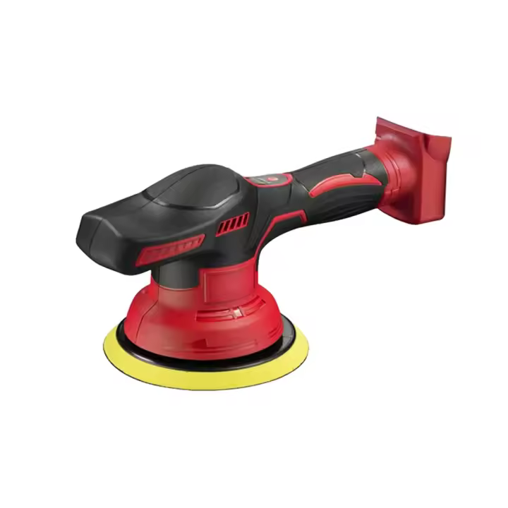 Poliuretano Para Coche Sin Cable 8 Velocidades Ajustables Herramienta De Cera Pulido De Automóvil Con Batería Compatible Makita/Dewalt/Milwaukee 20V - 1