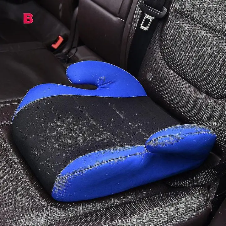 Portable Children Safety Car Booster Seats Harness Kids Baby Breathable Knitted - 1
