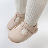 Zapatos De Niña Bebé Caminar Plana PU Cuero Vestido Zapatos Planos Para Niña Escuela Tacón Bajo Cómodo Transpirable Tornillo De Cierre - details 10