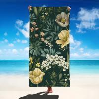 Toalla De Playa Grande Y Absorbente Colorida Para Viajes Al Aire Libre Y Camping Toalla De Natación De Verano Suave Para Baño Y Mar - details 10