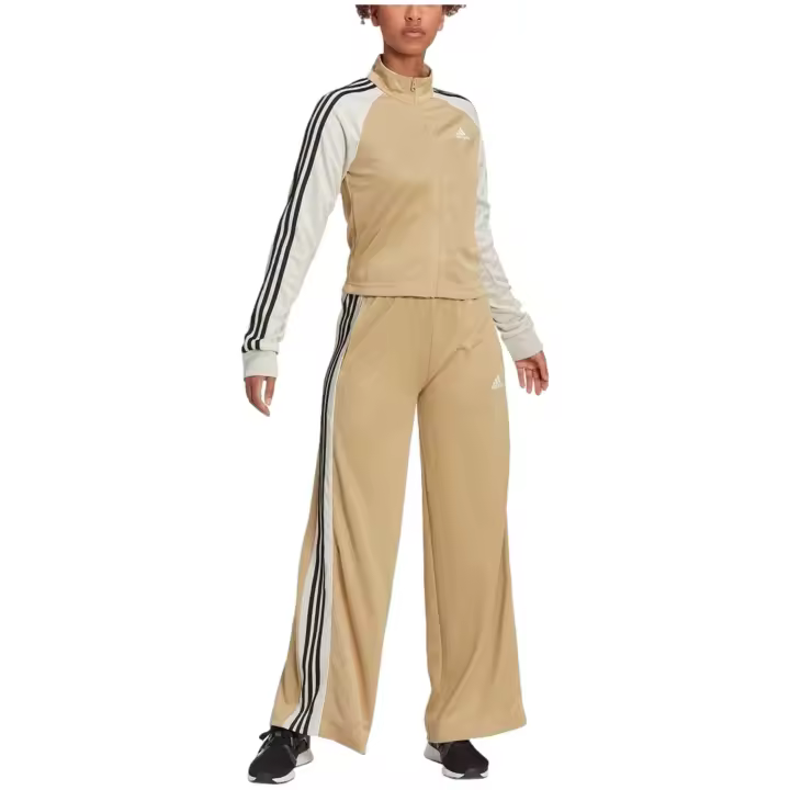 Chandal Completo Adidas Teamsport para mujer en color beige - 1