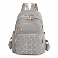 Mochila De Moda Para Mujer De Alta Calidad En Nylon Gran Tamaño Para Viajes Escolares Bolsa De Hombro Para Chicas Adolescentes - details 12