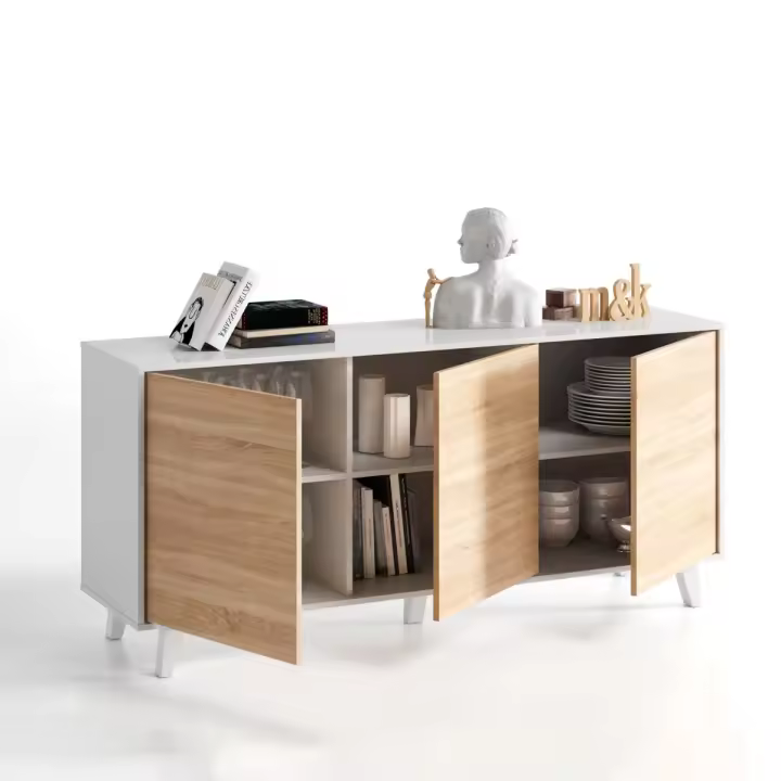APARADOR 3 PUERTAS ZAIKEN PLUS Ventamuebles Mueble Líneas Sencillas - 1
