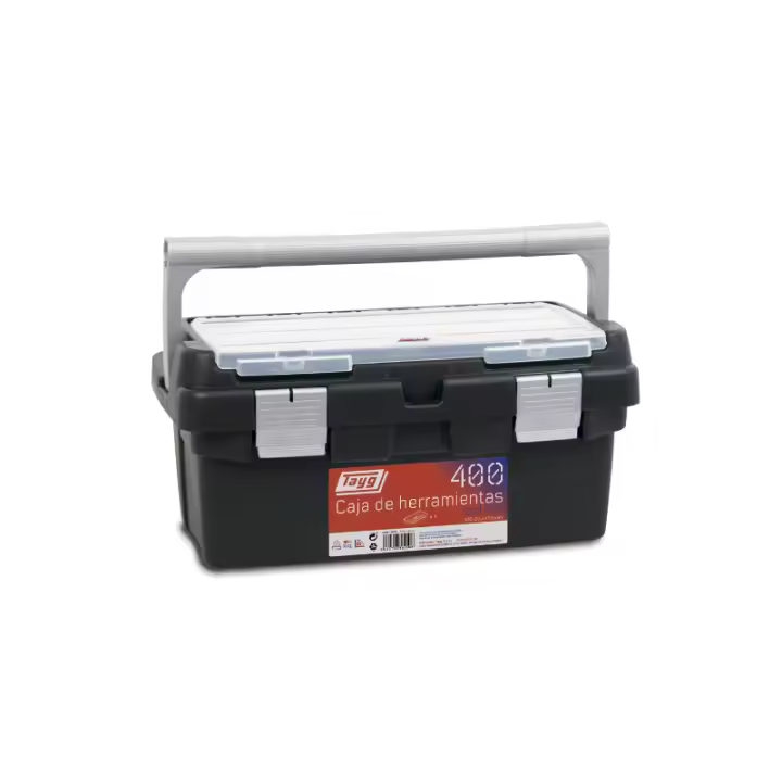 Tayg Caja Herramientas Nº400 - Material PP - Bandeja - Herramientas Hogar - 1