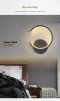 Lámpara De Pared Moderna De Lujo En Metal Estilo Nórdico Creativa Para Dormitorio Sala De Estar Restaurante Decoración Interior Luz De Pasillo - details 7