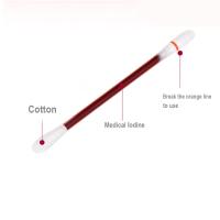 Palo De Cotonete Médico Desechable Con Iodina Para Tratamiento De Heridas Y Aventura Al Aire Libre 5/10/20/30 Piezas - details 2