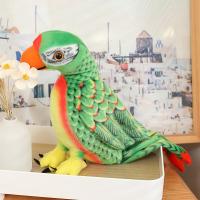 Juguete De Peluche Realista De Cacatúa Para Niñas Y Bebés Regalo De Cumpleaños Suave Simulación De Pájaro Kawaii 50/70cm - details 5
