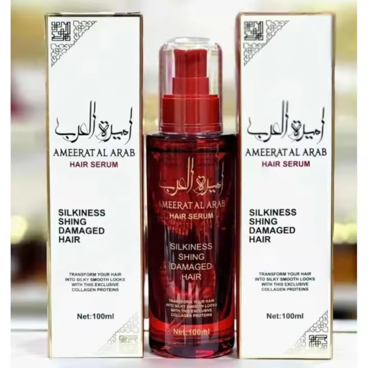 Lattafa Sérum para el Cabello árabe AMERAT AL ARAB con Base de Vainilla, Almizcle y Sándalo - 1