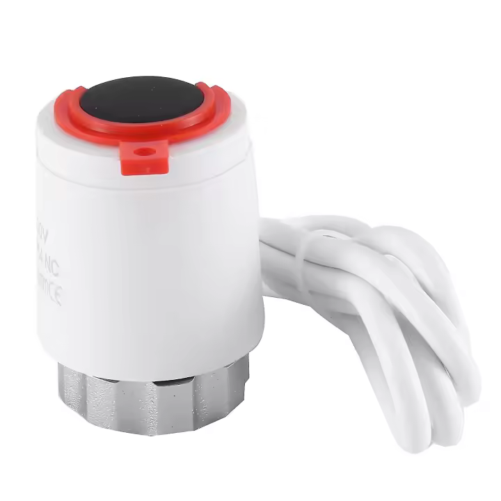 230V actuador eléctrico radiador para colector de refrigeración por suelo radiante Válvulas n58a (NC) - 1