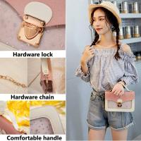 Bolso Pequeño para Niños Mujer Bandolera de Hombro Pequeño Lindo Nuevo Modelo Bandolera de Mano Cadena Cruzado Crossbody Bag - details 1