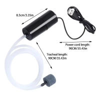 Bomba De Aire Para Acuario USB Con Piedra De Aire Y Tubo De Silicona Ahorro De Energía Bomba De Oxígeno Para Acuario Pesca - details 1