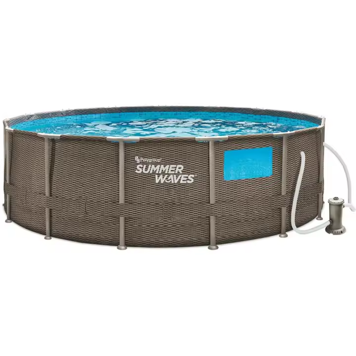 Piscina Desmontable Elite Frame Summer Waves de 457x122 cm. Polygroup P8Q01548BOE - 1