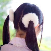 Cinta Para El Cabello De Lana Sintética En Colores Dulces Para Mujeres Y Niños Accesorio De Moda Elástico Para Todo El Año - details 9