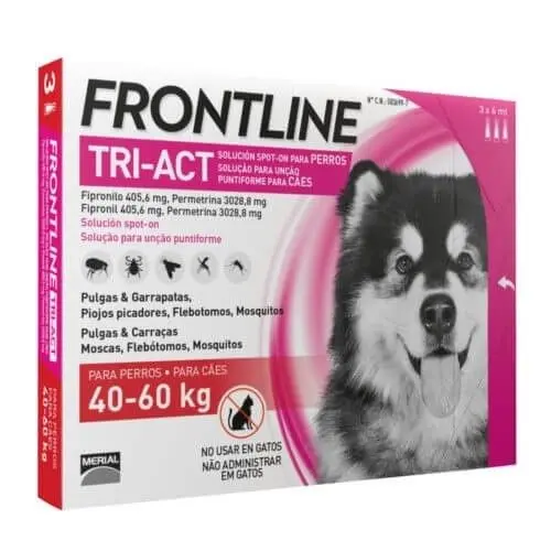 Pipetas para perros de 40 - 60 kg 3 pip - 1