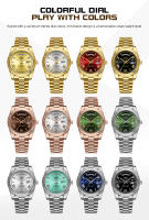 Reloj De Cuarzo Para Hombre NIBOSI Marca Top Lujo Acero Inoxidable Impermeable Luminoso Con Fecha Y Día De La Semana Moda Reloj Hombre - details 3