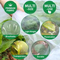 Red De Protección Para Plantas Del Jardín Malla De 60 Agujeros Para Control De Plagas Y Prevención De Pájaros Ideal Para Verduras Flores Y Frutas - details 1