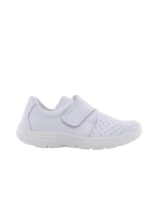 ESCOOLERS DEPORTIVO ZUECO PIEL PICADO CIERRE VELCRO MEDSTRIDE HOMBRE - 1