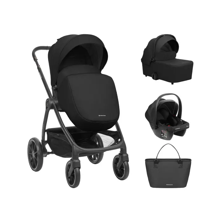 Cochecito 3 en 1 Modena Kikkaboo con capazo, silla de auto y silla de paseo - 1