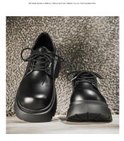 Zapatos Casuales De Cuero Para Hombre Moda Transpirables Y Ligeras Zapatillas De Negocios Con Cordones Hechas a Mano Clásicas Y Vendidas Al Por Mayor - details 4