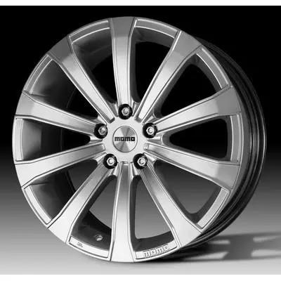 (STOCK LAST)LLANTA MOMO EUROPE 7.0X17 ET35 4X108 HYPERSILVER 72.3 VIA - 1