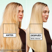 Garnier |   Duplo Fructis Diamond Sleek Shine-coat Spray alisador, 100H de brillo impecable, 100H de suavidad sin encrespamiento 2x150ML - details 0