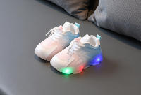 Zapatillas Deportivas LED Para Niños Y Niñas Transpirables Brillantes Zapatillas De Cuero Con Diseño De Animales Tallas 21-30 Unisex - details 21