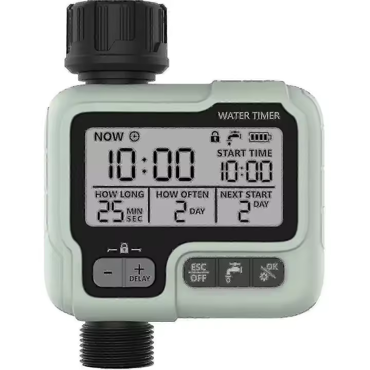 For Large LCD Display Water Timer - Waterproof Irrigation Timer for Automatic Sprinkler System - 1
