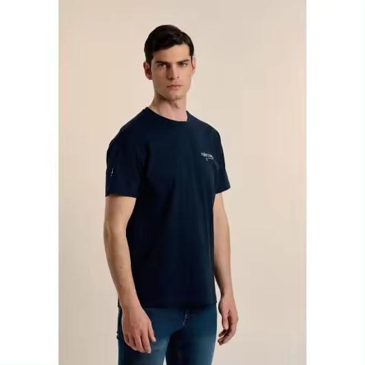 Camiseta Valecuatro Polo Player azul marino - 1