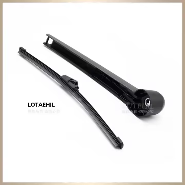 Kit De Limpiaparabrisas Trasero 11'' Para Seat Leon MK2 2005-2012 Plegable Con Cuchilla Y Brazo Material De Goma Natural - 1