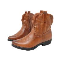 Eva Zorteon- Botín Tejano Cowboy Bordado en ECO-PIEL. Marca TULIPANO. - details 10