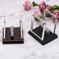 Newton's Cradle Balanza De Bolas De Acero Pendulo De Ciencia Y Física Decoración De Escritorio Metal Bola De Equilibrio - details 0