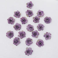 20pcs Flores Artificiales De Seda Pequeñas Rosa Para Decoración De Navidad Boda Sala De Estar Accesorio DIY De Mesa - details 0