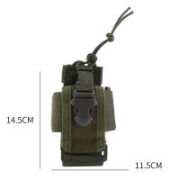Bolsa De Almacenamiento Táctico Ajustable Para Radio Walkie Talkie Molle Funda De Nylon Para Equipo De Exterior Y Deportes - details 13