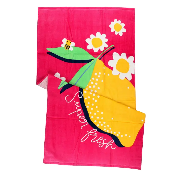 Toalla Absorbente Limón de Niña - Conjunto Bebé - 1
