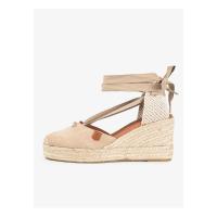 Sandalias plataforma mujer POPA KLORENA BEIG VALENCIANA CUÑA YUTE SERRAJE BEIG 35929 25V - details 0