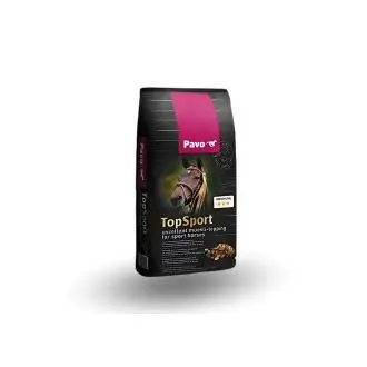 Muesli Topping para Caballos PAVO TopSport 15 Kg – para Desarrollo Muscular y Alto Rendimiento - 1