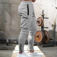 Nuevos Pantalones De Entrenamiento Para Hombre 2024 Primavera Y Otoño Color Sólido Deportivos Cómodos Para Exterior Y Fitness Con Bolsillos De Camuflaje - details 14