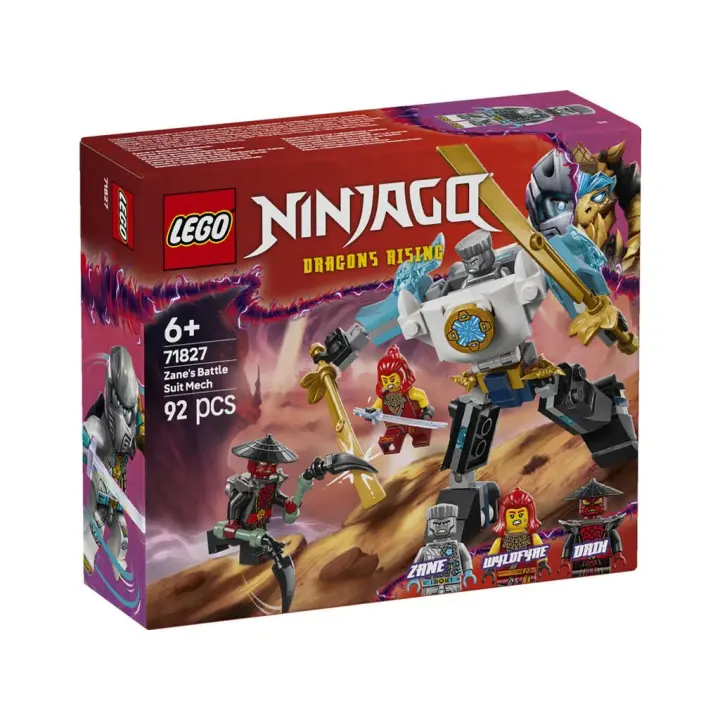 Lego Ninjago Dragons Rising Armadura Robótica de Combate de Zane - 1