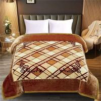 STARLEY-Manta estampada otoño / invierno 200x240cm para cama 135cm, manta grande de sofá extra suave y cálida, 100% poliester  manta estampada 4kg - details 3